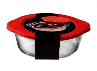 Produktbild von Auflaufform rund 2100ml mit Deckel Cucina