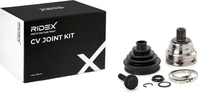 Produktbild von RIDEX Gelenksatz Antriebswelle Radseitig für AUDI 80 (89, 89Q, 8A, B3) 5J0127