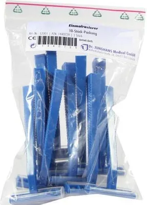 Obrázek produktu pro Jednorázové holicí strojky s jedním břitem 10 ks