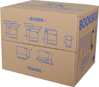 Produktbild von 175 Bücherkartons 2-wellig Bookbox Ordnerkartons Archivkartons