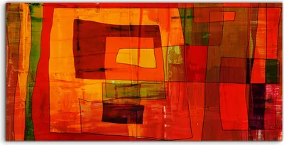 Produktbild von Coloray Acrylbild 140x70  Wandbild Acrylbilder Handbemalter Hintergrund Abstrakt