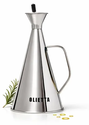 Image de Distributeur d'huile en acier inoxydable, 500 ml, anti-goutte