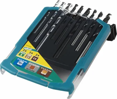 Immagine prodotto di Wolfcraft Set di 9 punte combinate pietra-legno-metallo 7117000