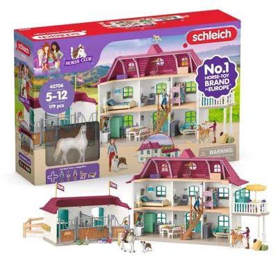 Produktbild von schleich HORSE CLUB Lakeside Country House and Stable, Haus, Horses, 5 Jahr(e), Mehrfarbig