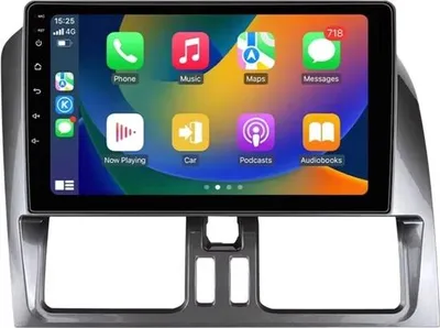 Produktbild von Autoradio mit Bluetooth und CarPlay für Volvo XC60 (2008–2017) – Kompatibel mit Apple und Android – Stereoanlage – Navigationssystem – 2 GB RAM, 32 GB interner Speicher