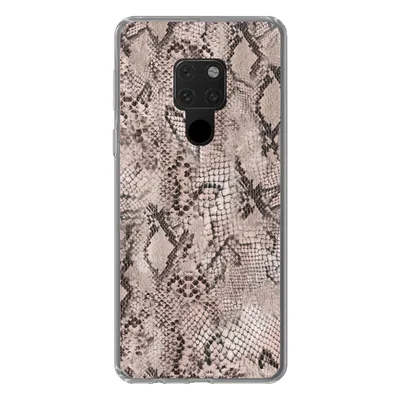 Produktbild von MuchoWow® Handyhülle Schutzhülle Hülle für Huawei P40 Lite Tiermuster - Grau - Schwarz Silikon Softcase Handy Hülle - Handy