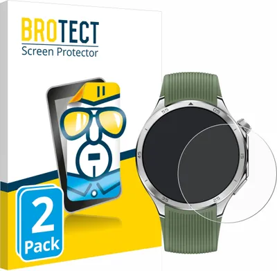 Produktbild von 2x Für OnePlus Watch 3 Schutzfolie BROTECT Displayschutz Display Schutz Folie Klar Transparent