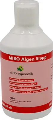 Produktbild von MIBO Algenstopp 500ml Algenvernichter Algen Stopp Aquarium