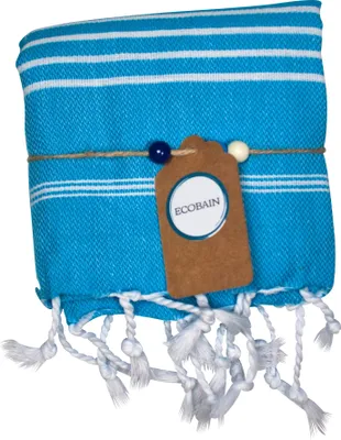 Produktbild von ECOBAIN 8879 Turquoise Small Classic Towel 50 x 90 cm Handtuch Dusch-, Sauna- und Badetuch Wickeltuch Hamam
