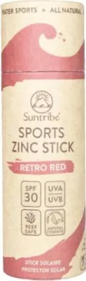 Obrázok produktu pre Suntribe Zonnebrandstick Zinc Sport SPF 30 Retro Red