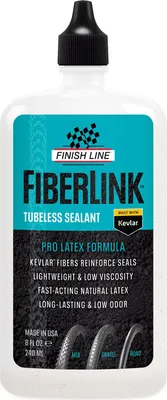 Produktbild von Finish Line FiberLink Tubeless Dichtmittel Pro Latex 240 ml Spender für schlauchlose Reifen FL2082901