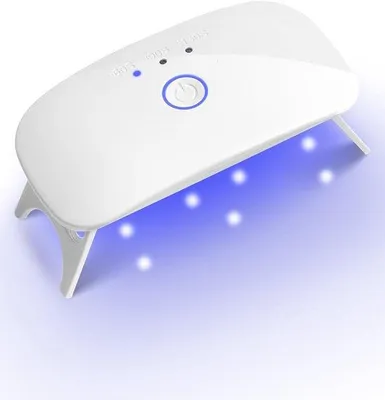 Productafbeelding van UV LED nagellamp, nageldroger voor alle gelnagellak met USB-kabel