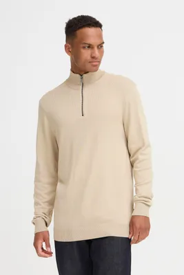 Produktbild von Blend BHDAN Herren Strickpullover Troyer Feinstrick Pullover regular fit