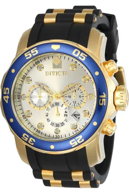 Obrázek produktu pro Invicta Pro Diver - SCUBA 17880 Pánské Hodinky - Quartz Hnutí - Nerezová Ocel se Stříbrným Ciferníkem - 48 mm