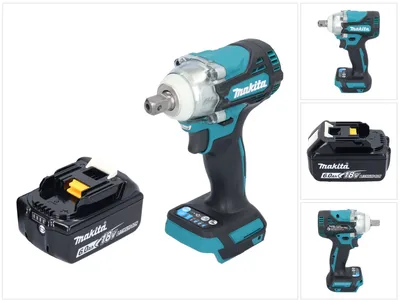Produktbild von Makita DTW 301 G1 Akku Schlagschrauber 18 V 330 Nm 1/2" Brushless + 1x Akku 6,0 Ah - ohne Ladegerät
