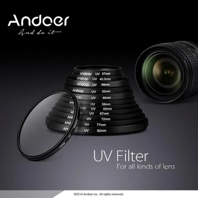 Obrázek produktu pro 49mm UV filtr a ochrana objektivu pro digitální zrcadlovky Canon a Nikon