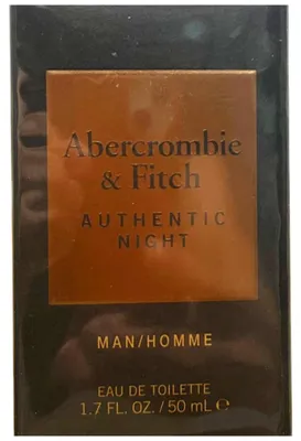Produktbild von Abercrombie & Fitch Authentic Night Man Eau De Toilette 50 ml (man)