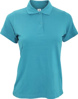 Imagen del producto de Camiseta polo de manga corta para mujer, marca B&C Safran, modelo BC104 (talla XS), color Atoll