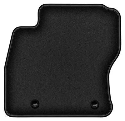 Produktbild von Fahrermatte Velours für Ford Focus MK2 2006-2010 (Cabrio) – 1-tlg, Schwarz, passgenau – Wielganizator DURBAN