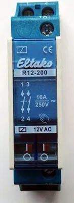Produktbild von Eltako Electronics Schaltrelais f.Reihen-EB 2S 16A R12-200-12V (22200011)