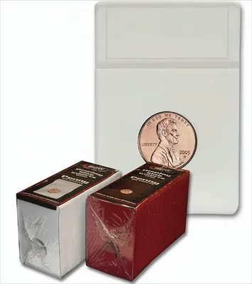 Produktbild von BCW Display Slab Insers white - Penny (25 ct.)