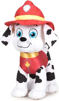 Produktbild von Paw Patrol Marshall Kuscheltier - 20 cm Plüschtier Stofftier