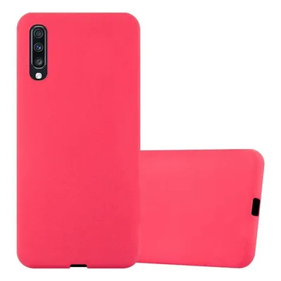 Immagine prodotto di Cadorabo custodia protettiva per Samsung Galaxy A70 / A70s custodia in rosso telefono cellulare TPU Etui Cover Case