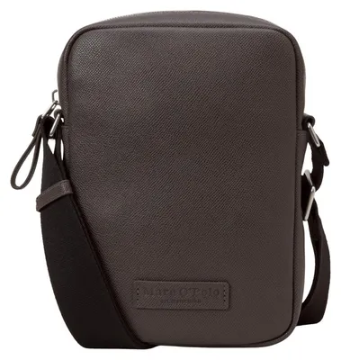 Productafbeelding van Marc O'Polo schoudertas Felix Crossbody Bag Dark Nickle donkerbruin