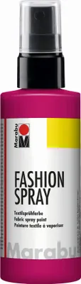 Produktbild von Marabu Textilsprühfarbe "Fashion Spray" himbeere 100 ml