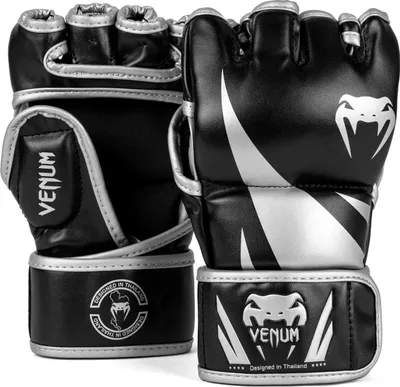 Produktbild von Venum, Challenger 2.0 MMA Handschuhe, Unisex Erwachsene, L/XL, Schwarz/Silber