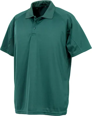 Immagine prodotto di SPIRO S288X | Polo Aircool Performance da uomo, poliestere eye-bird-Mesh - Colore: Bottle - Taglia: L