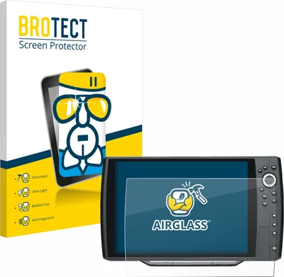 Produktbild von BROTECT Schutzglas für Humminbird Helix 12 Schutzfolie Panzer Folie Glas Display Schutz klar