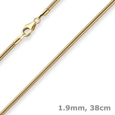 1-9mm-Schlangenkette-aus-333-Gelbgold-38cm