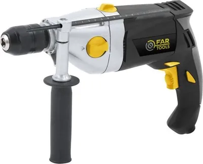 Obrázok produktu pre Vŕtačka FARTOOLS PKP 1200, 1200 W, 2 rýchlosti, samonapínacie skľučovadlo, vrátane kufríka