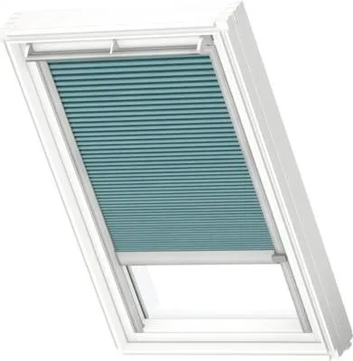 Obrázok produktu pre Plisé roleta na strešné okno VELUX na solárny pohonPK06 1173K zelená