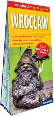 Productafbeelding van Wrocław laminowany map&guide 2w1: przewodnik i mapa