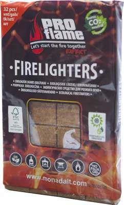 Produktbild von 10 Packungen Kaminanzünder Holzanzünder Ofenanzünder Grillanzünder Kohleanzünder
