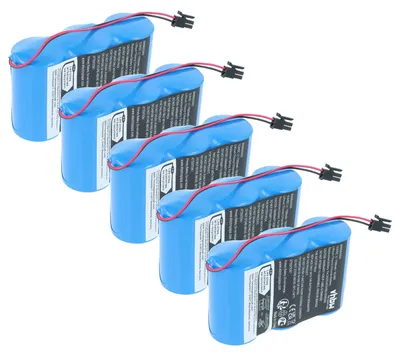 Produktbild von vhbw 5x Batterie Ersatz für 3HAC13150-1, 3HAB 9999-1, 3HAB9999-1, 1SAP180300R0001, 3 HAB 9999-1 für Industrieroboter (17000 mAh, 10,8 V, Li-SOCl2)