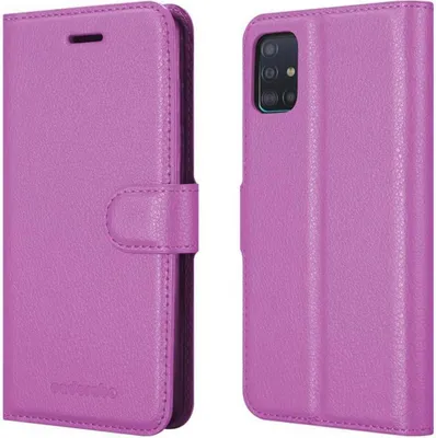 Immagine prodotto di Cadorabo custodia per Samsung Galaxy A51 5G custodia protettiva in viola custodia per cellulare cover chiusura magnetica