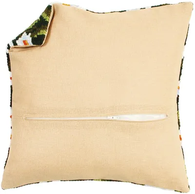 Kissenbezug 45x45 cm, 100% Baumwolle, mehrfarbig, 1 Stück