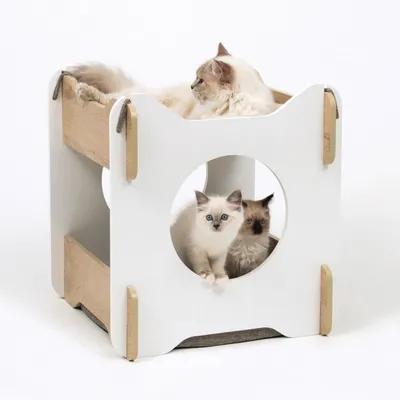 Obrázok produktu pre Catit Vesper Cabana | Hagen cat house | 50x50x53cm | White