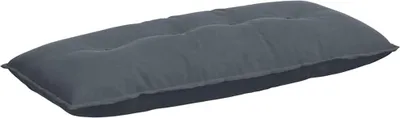Produktbild von vidaXL Rückenkissen Dunkelgrau 120 x 50 cm Cordstoff