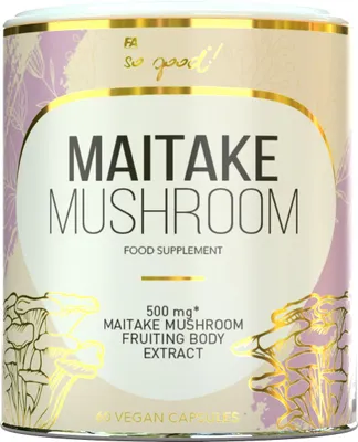 GRZYBY MAITAKE EKSTRAKT (500 mg) 60 KAPSUŁEK - SO GOOD!