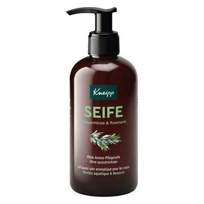 Produktbild von Kneipp milde Aroma Pflege Handseife Wasserminze Rosmarin 250ml
