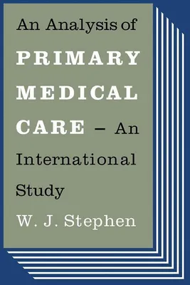 Produktbild von An Analysis of Primary Medical Care