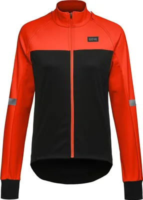 Produktbild von Gore Phantom Jacket Damen schwarz-feuerrot größe M (40) 100821-99AY-40