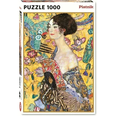 Image de PIATNIK Puzzle Dame à l'éventail 1000 pièces