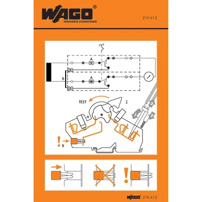 Produktbild von WAGO Handhabungsaufkleber 210-412