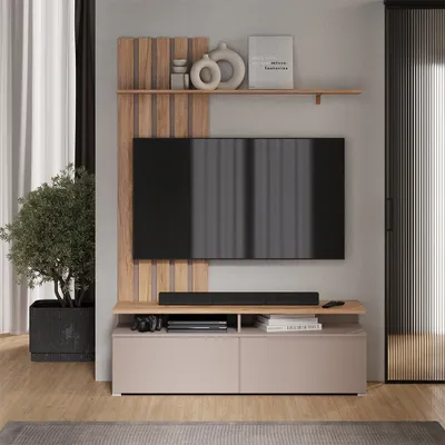 Zdjęcie produktu dla Szafka ścienna Vicco Harro Goldkraft Oak/Greige , Model 54389
