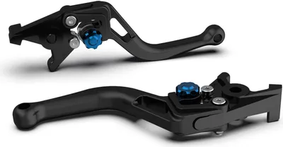 Produktbild von LSL Bremshebel BOW R76R, kurz,schwarz perlgestrahlt/blau